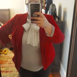 Red Worthington blazer